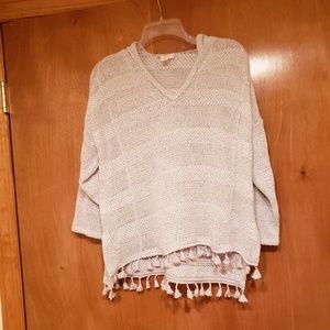 Loft cropped lounge sweater